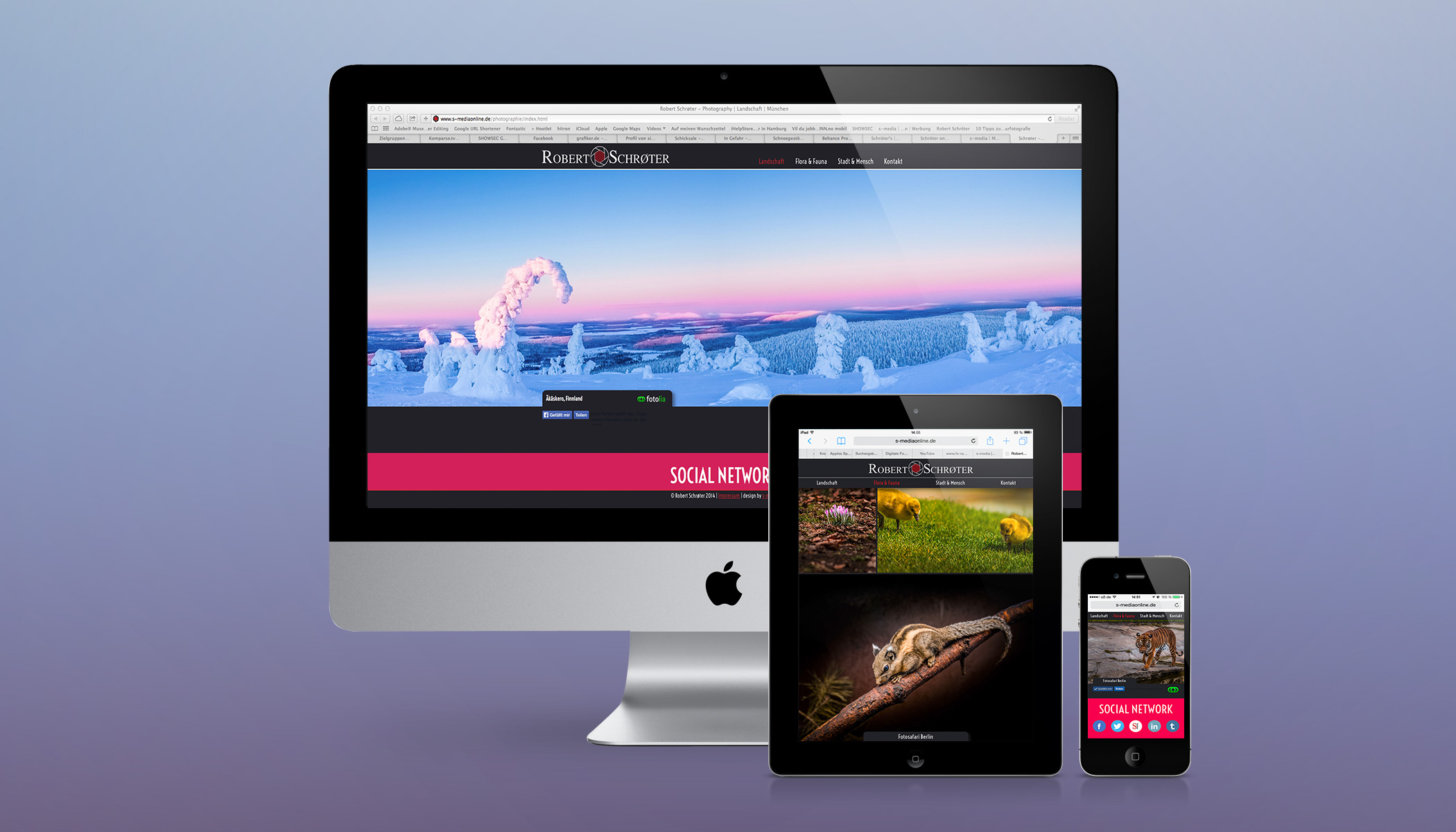 Website-Projekt RS Photography